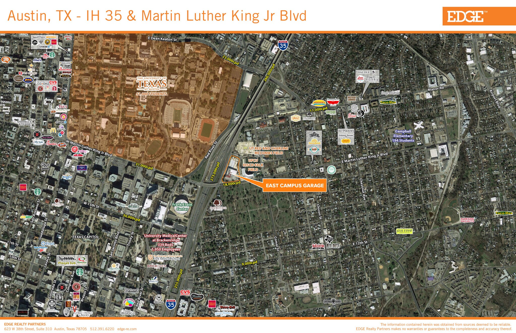1300 E Martin Luther King Blvd, Austin, TX for sale Aerial- Image 1 of 1