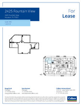 2425 Fountain View Dr, Houston, TX for lease Floor Plan- Image 1 of 1