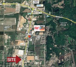 1421 Falls Blvd N, Wynne, AR - AERIAL map view