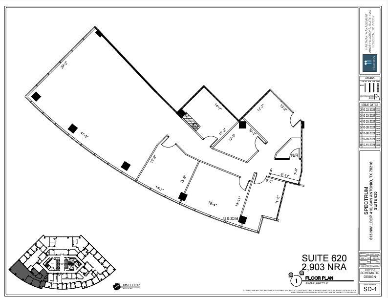 613 NW Loop 410, San Antonio, TX for lease Floor Plan- Image 1 of 1