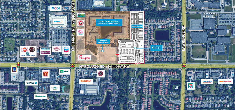 4269 Hypoluxo Rd, Atlantis, FL for lease - Building Photo - Image 1 of 2