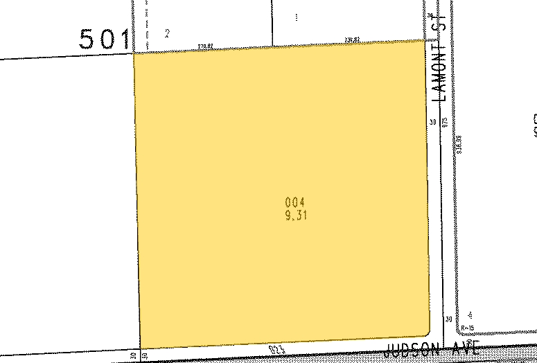 4842-4856 Judson Ave, Las Vegas, NV for lease - Plat Map - Image 2 of 2