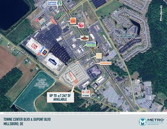More details for Towne Center Blvd & Dupont blvd, Millsboro, DE - Retail for Lease