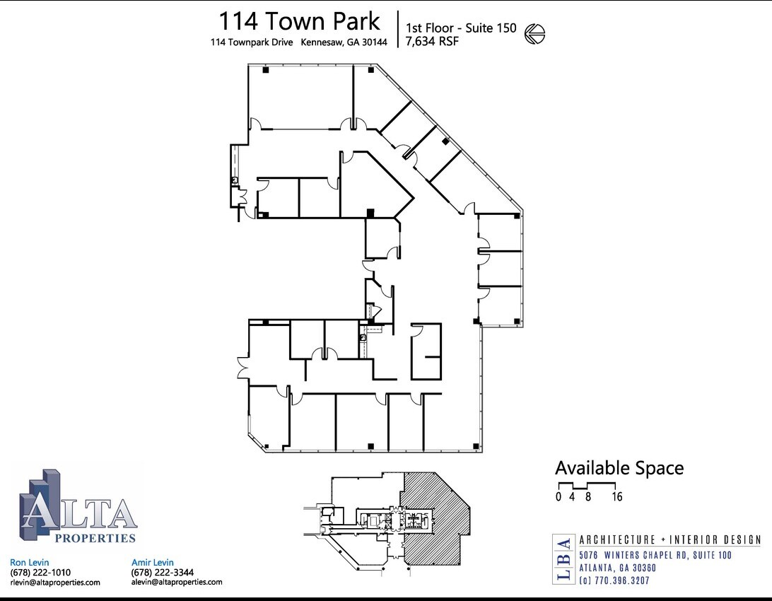 114 Townpark Dr NW, Kennesaw, GA for lease Floor Plan- Image 1 of 1