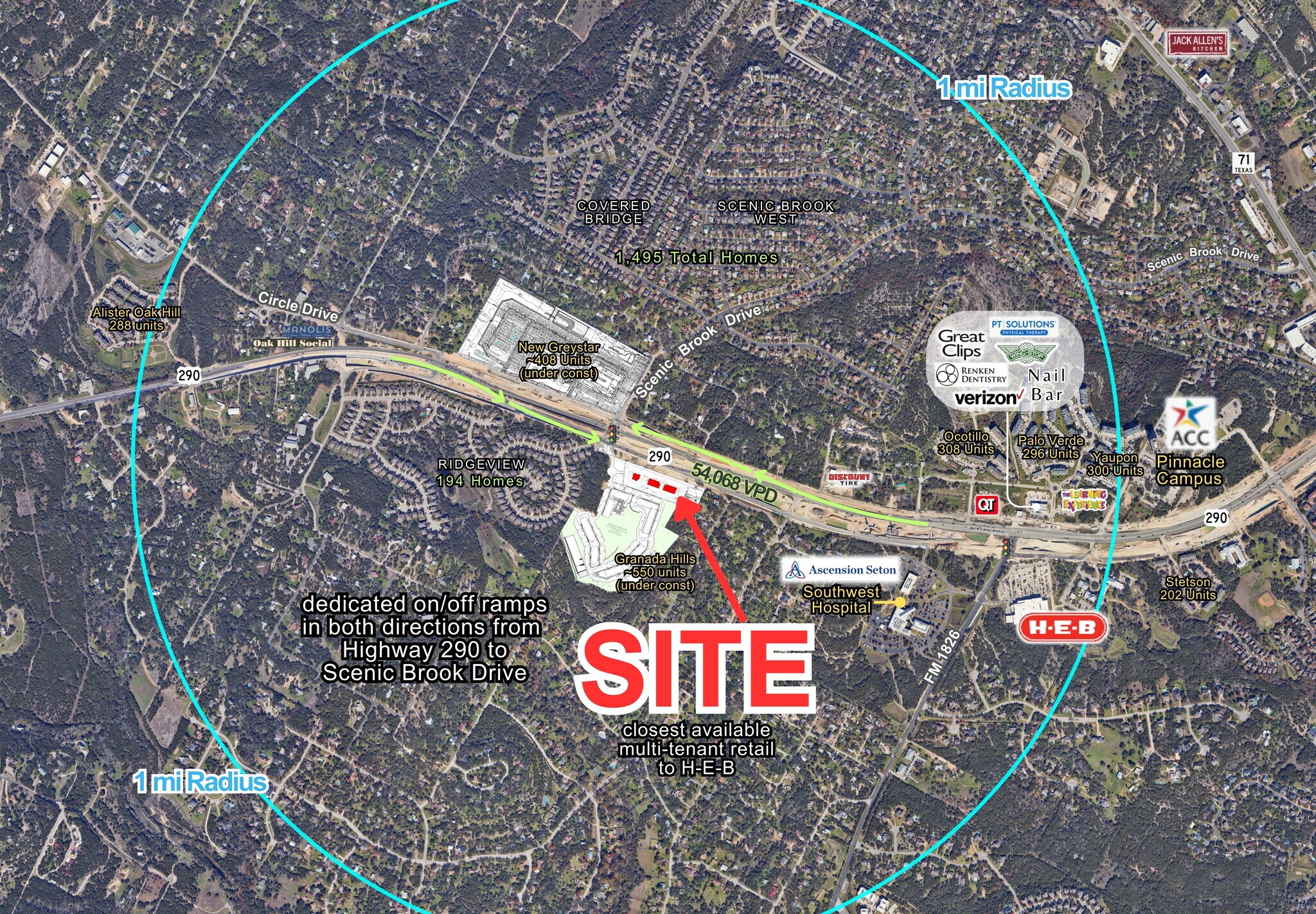 Hwy 290 & Oak Hill Parkway, Austin, TX for lease Building Photo- Image 1 of 12