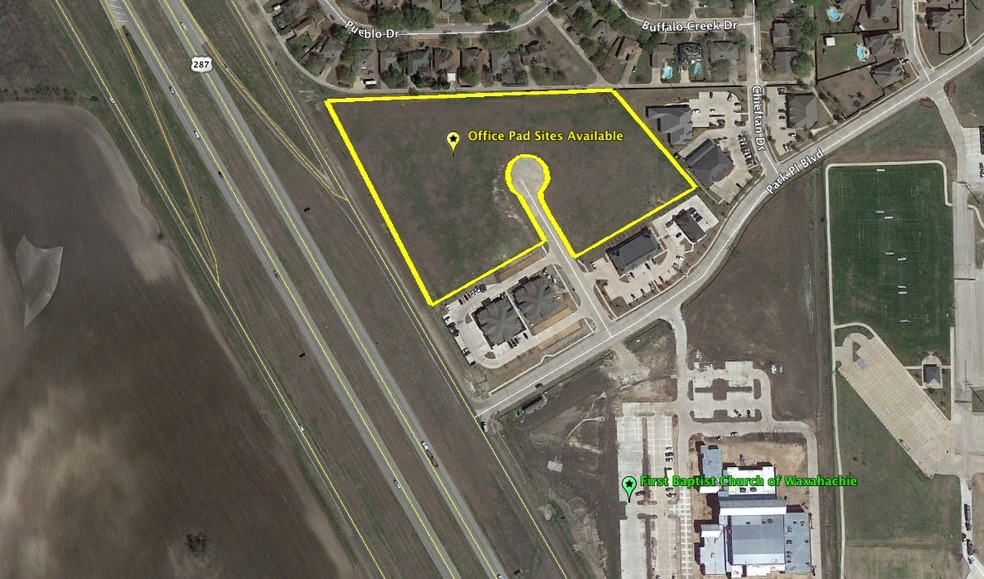 Park Place Blvd & Highway 287, Waxahachie, TX for sale - Building Photo - Image 1 of 1