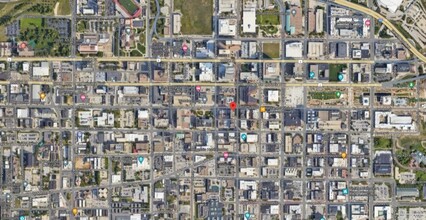 1600 Farnam St, Omaha, NE - aerial  map view