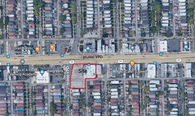 5555 W North Ave, Chicago, IL for lease - Aerial - Image 2 of 4