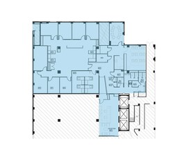 1750 K St NW, Washington, DC for lease Floor Plan- Image 1 of 1