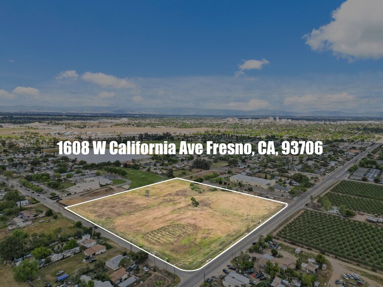 1608 W California Ave, Fresno, CA for sale - Aerial - Image 1 of 13