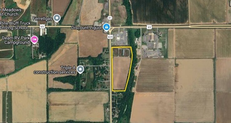 213 Hwy 425, Pine Bluff, AR for sale - Aerial - Image 1 of 1