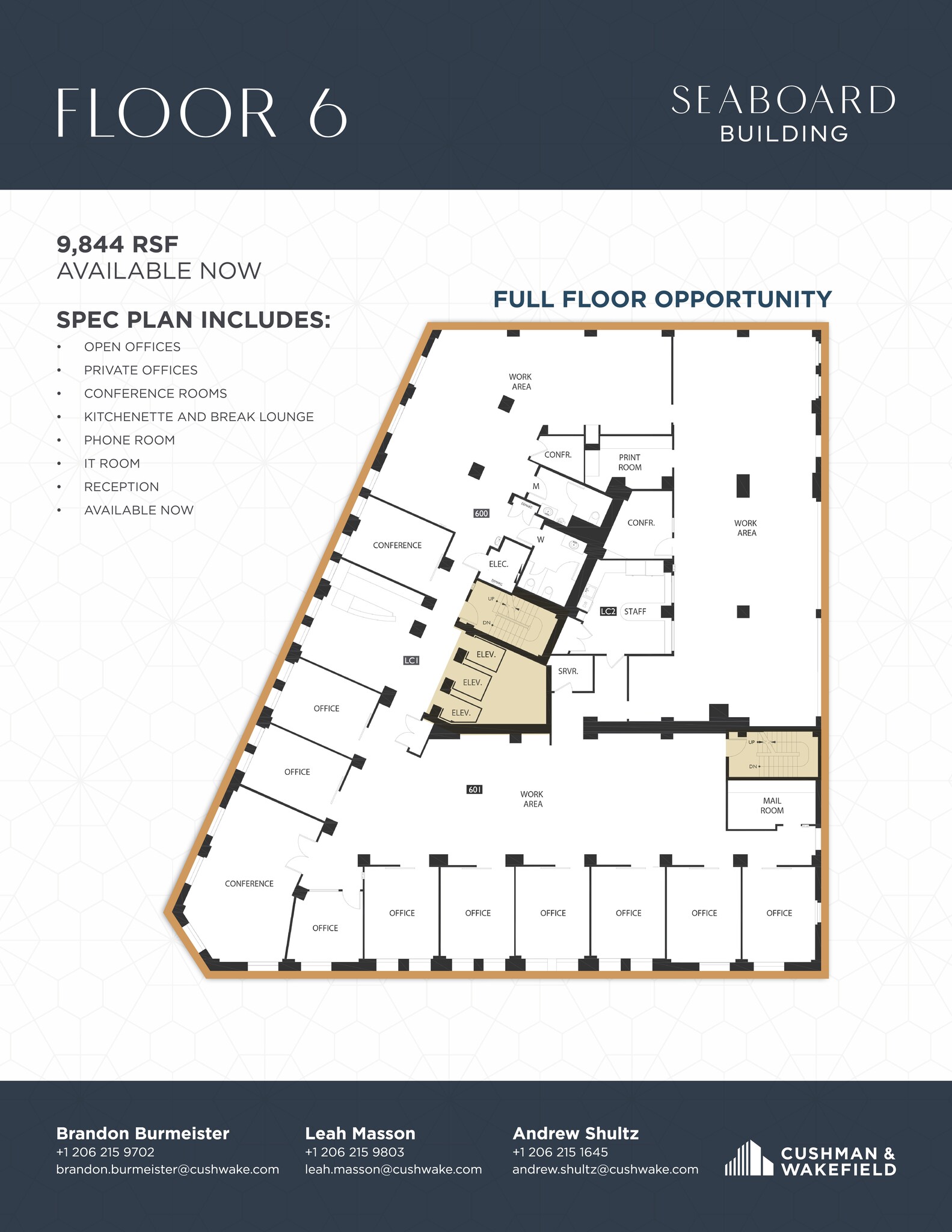 1500-1506 4th Ave, Seattle, WA for lease Site Plan- Image 1 of 1