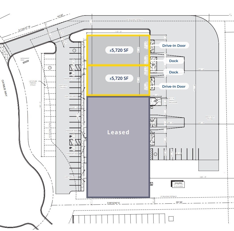 N171 W21860 Caymus Ct, Jackson, WI for lease Floor Plan- Image 1 of 1