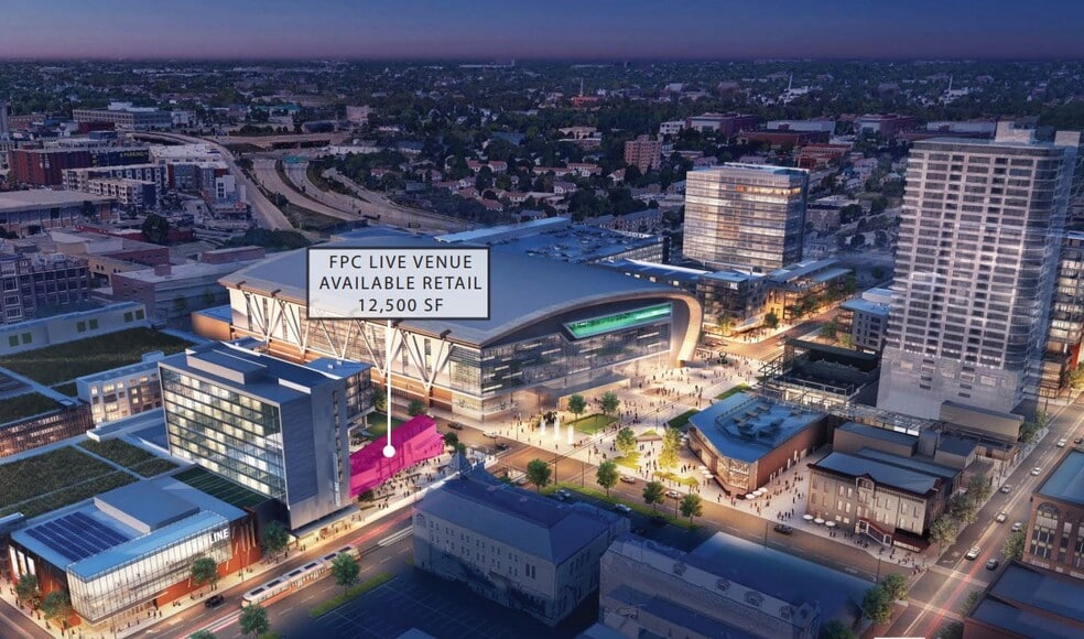 1051 N Vel R Phillips Rd, Milwaukee, WI for lease - Aerial - Image 1 of 2