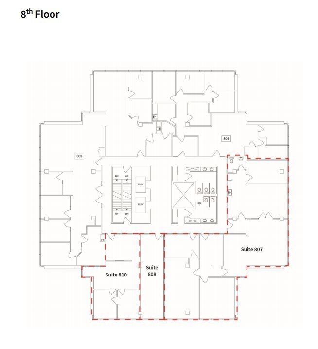 5010 43rd St, Red Deer, AB for lease Floor Plan- Image 1 of 1