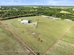 1050 County Road 5025, Leonard, TX - AERIAL map view