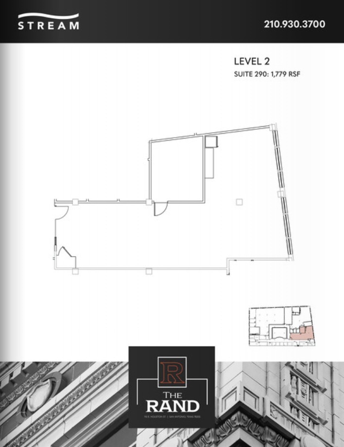 110 E Houston St, San Antonio, TX for lease Floor Plan- Image 1 of 1