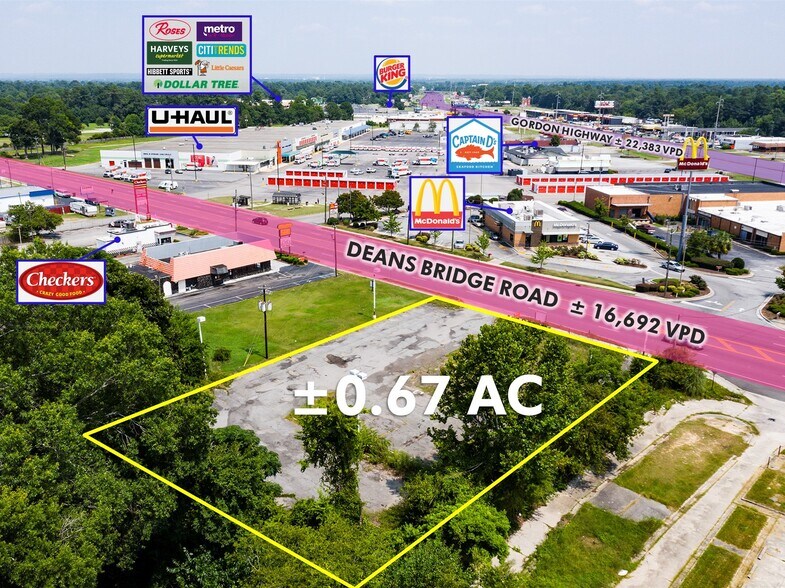 2617 Deans Bridge Rd, Augusta, GA for sale - Building Photo - Image 1 of 1