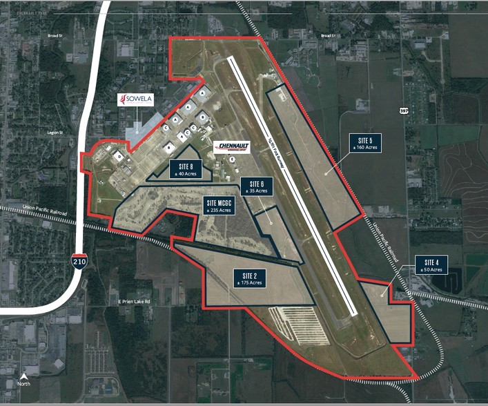 4605 E Prien Lake Rd, Lake Charles, LA for lease - Site Plan - Image 2 of 2