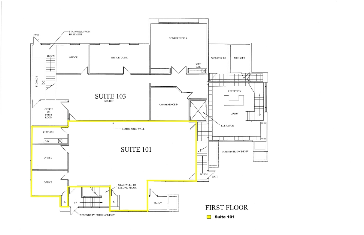 120 S Ash Ave, Tempe, AZ for lease Floor Plan- Image 1 of 1