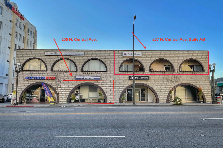 235 N Central Ave, Glendale, CA for lease - Primary Photo - Image 1 of 1