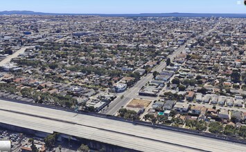 4013 Sawtelle Blvd, Los Angeles, CA - AERIAL map view