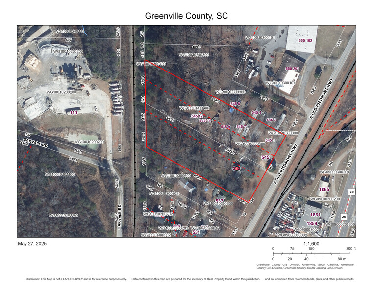 541 S Old Piedmont Hwy, Piedmont, SC for sale - Aerial - Image 2 of 10