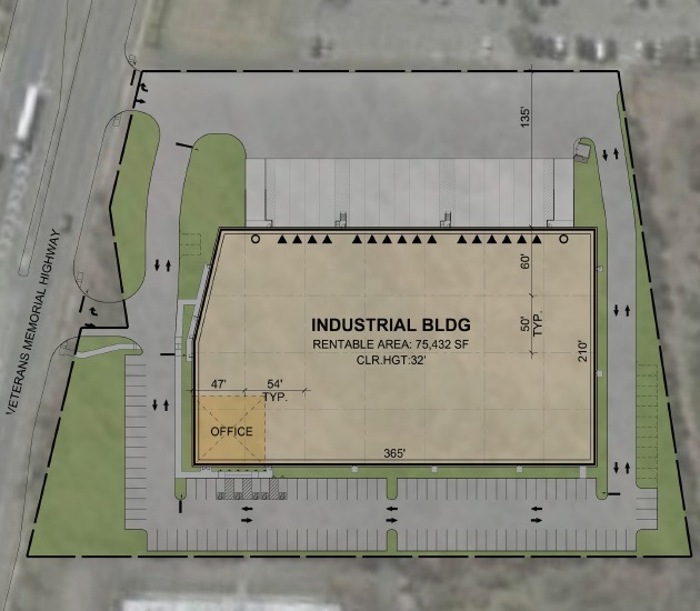 3175 Veterans Memorial Hwy, Bohemia, NY for lease - Site Plan - Image 2 of 2