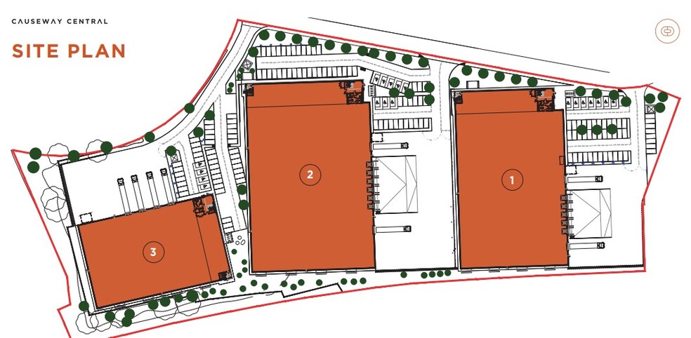 Causeway Central, Egham for lease - Site Plan - Image 2 of 2