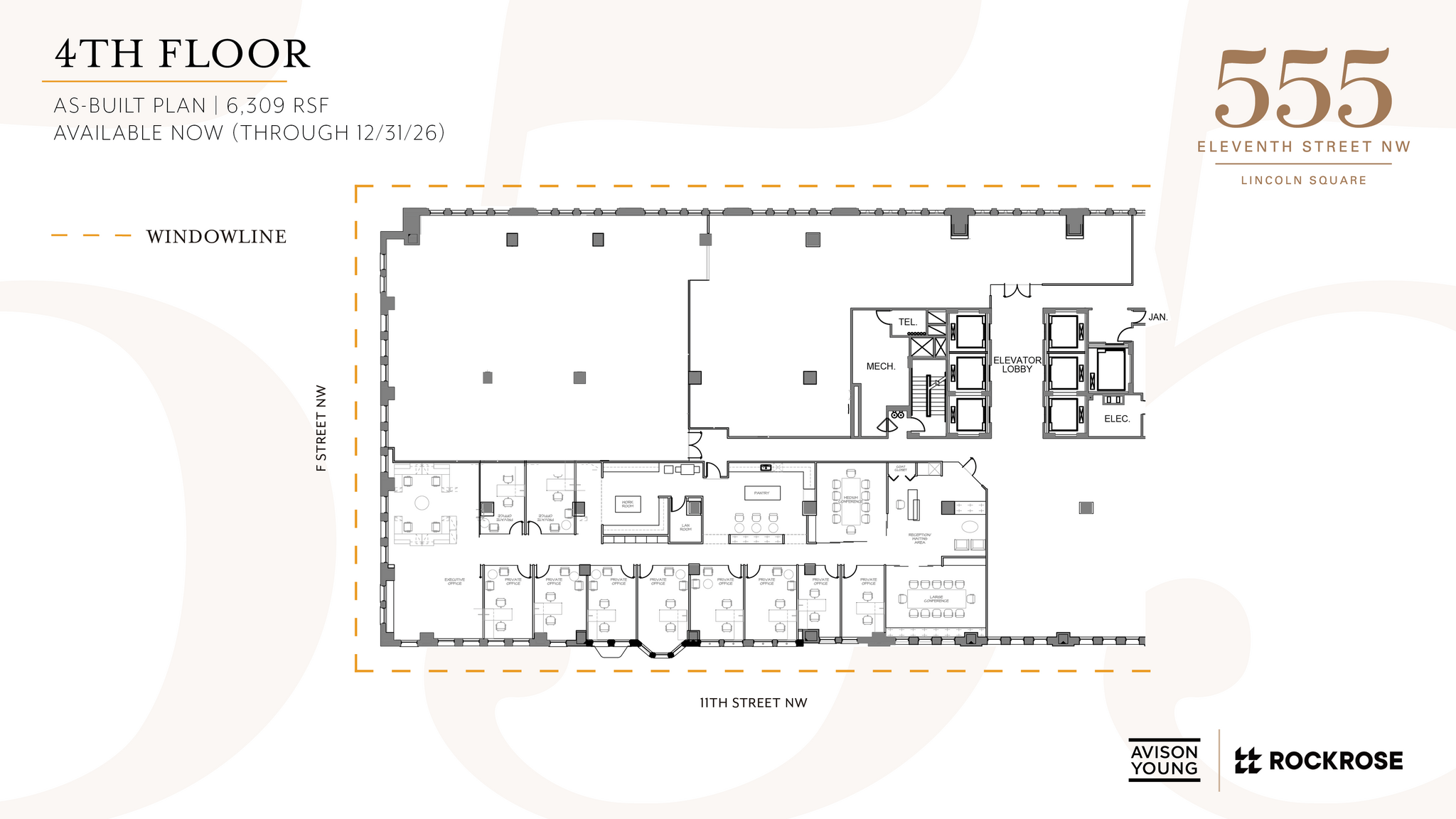 555 11th St NW, Washington, DC for lease Floor Plan- Image 1 of 1