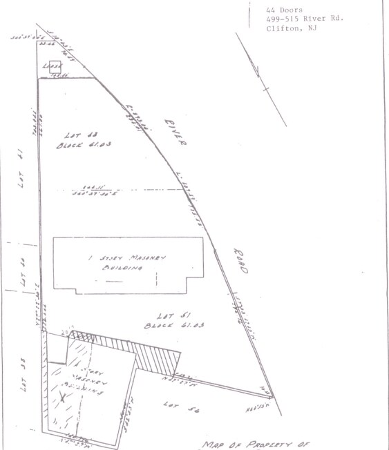 499-515 River Rd, Clifton, NJ for sale Site Plan- Image 1 of 1