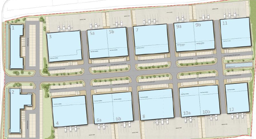 Langford Ln, Kidlington for lease - Site Plan - Image 2 of 3