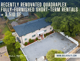 Recently Renovated Quadraplex | ±3,510 SF - Owner Financed Property