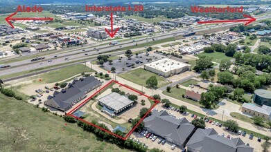 132 El Chico Trl, Willow Park, TX - AERIAL  map view - Image1