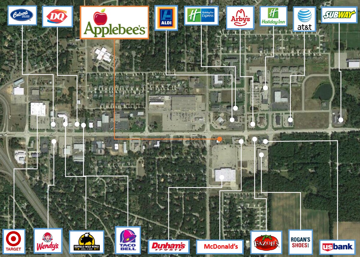 5609 US Highway 10 E, Stevens Point, WI for sale Aerial- Image 1 of 1