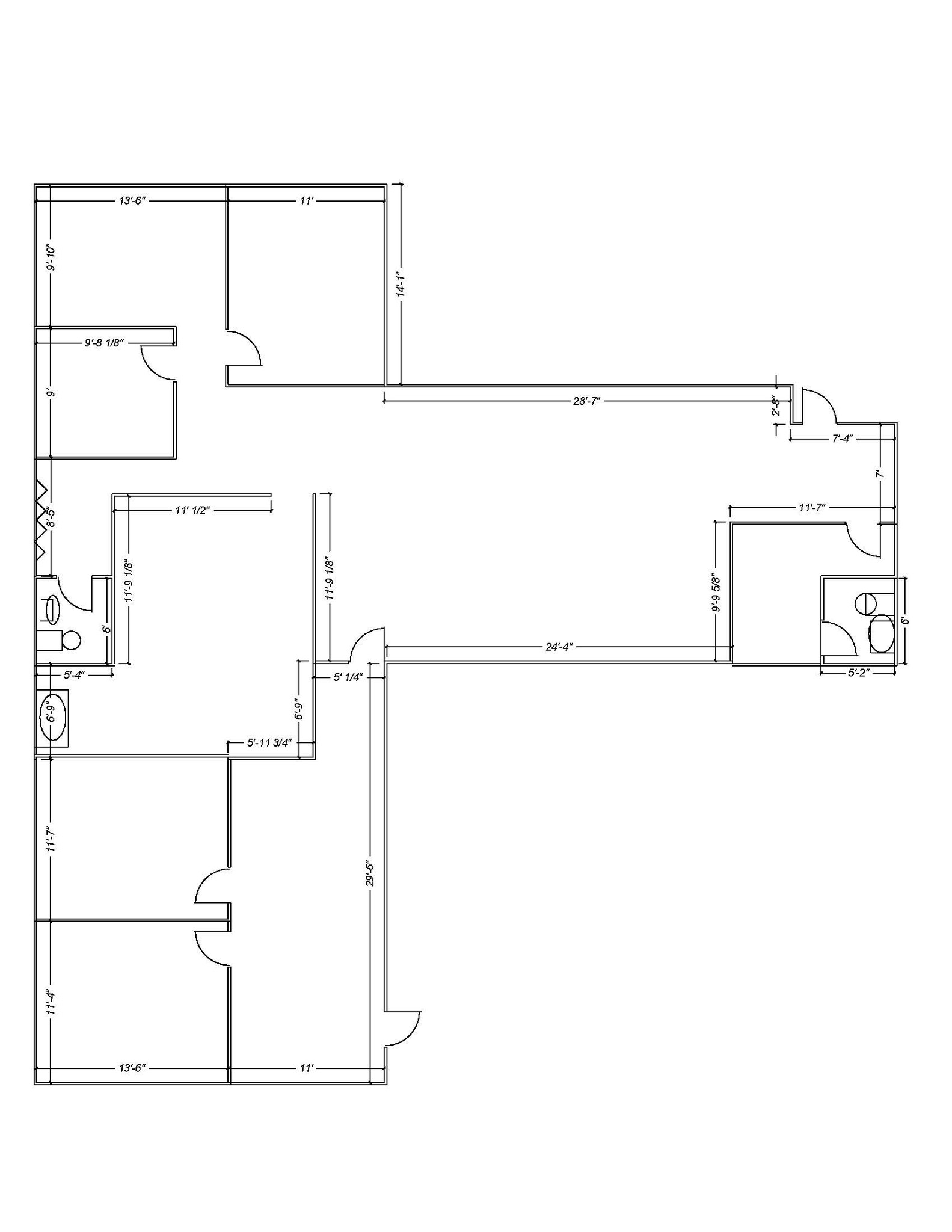 245 W Roosevelt Rd, West Chicago, IL for lease Floor Plan- Image 1 of 1