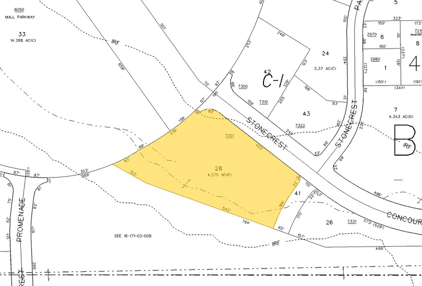 7301 Stonecrest Concourse, Lithonia, GA for lease - Plat Map - Image 2 of 14