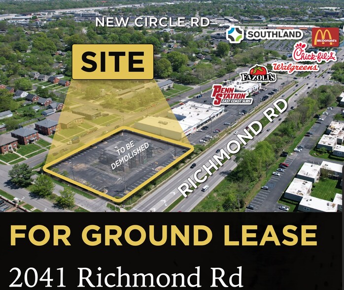 2041 Richmond Rd, Lexington, KY for lease - Aerial - Image 1 of 1