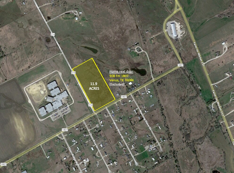 FM 1807, Venus, TX 76084