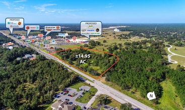 00 N Lecanto Hwy, Lecanto, FL - AERIAL map view - Image1