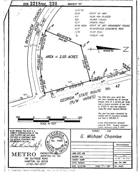Hwy 42 & Bethlehem, Locust Grove, GA for sale - Other - Image 2 of 2
