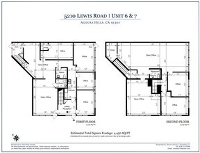 5210 Lewis Rd, Agoura Hills, CA for lease Floor Plan- Image 1 of 1