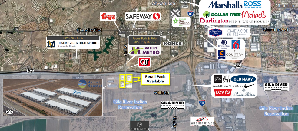 SEC Loop 202 & 40th St, Phoenix, AZ for lease - Building Photo - Image 1 of 1