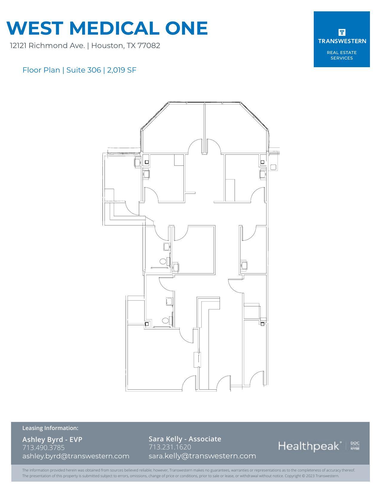 12121 Richmond Ave, Houston, TX for lease Floor Plan- Image 1 of 1