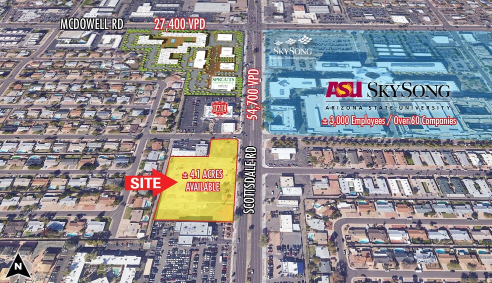 Sswc Scottsdale Rd, Scottsdale, AZ for sale - Building Photo - Image 1 of 2
