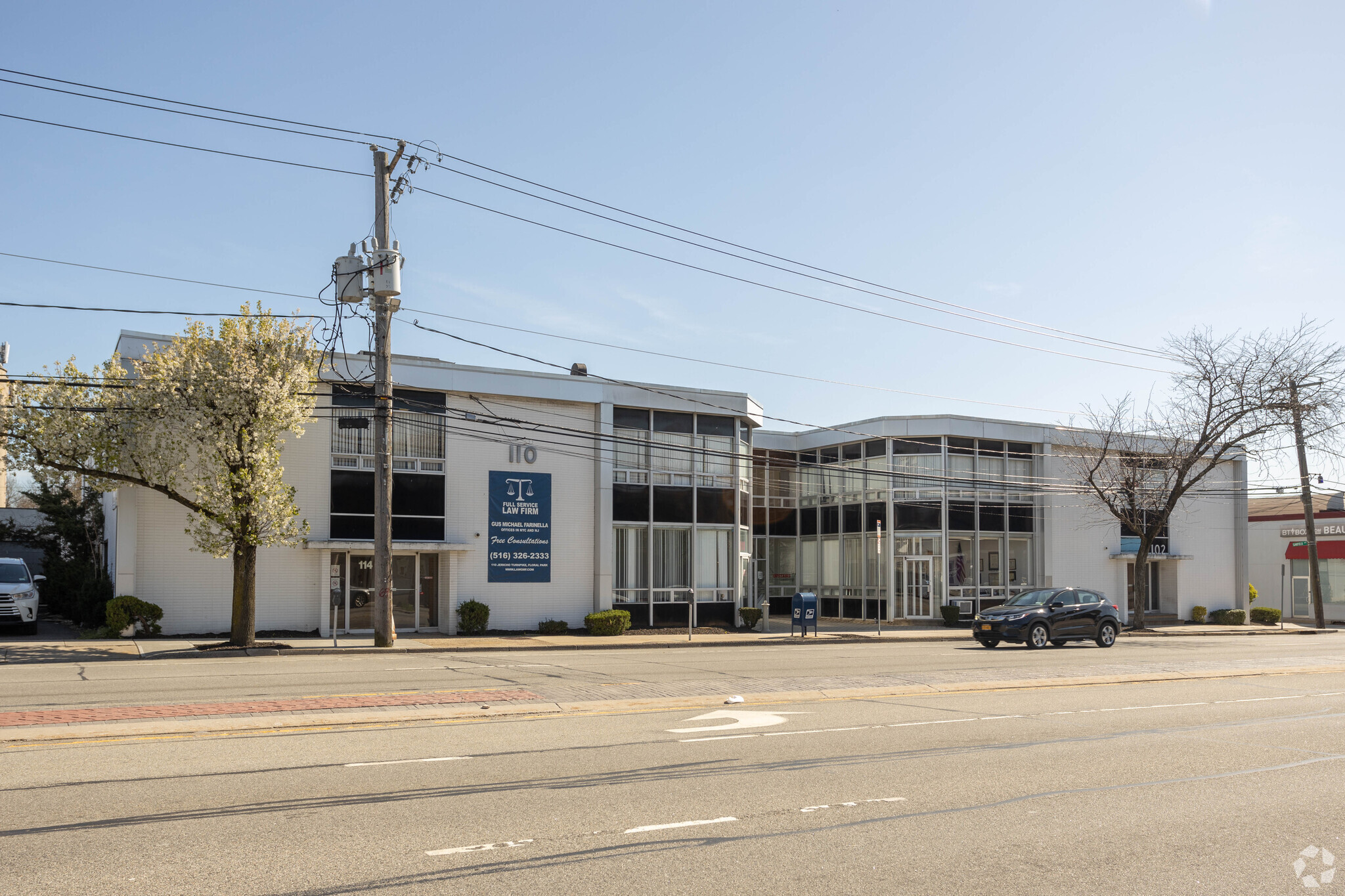 102-114 Jericho Tpke, Floral Park, NY for lease Building Photo- Image 1 of 6