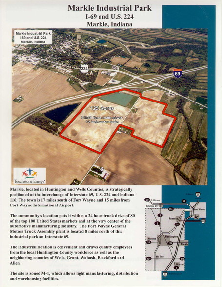 Markle Industrial Park, Markle, IN for sale - Primary Photo - Image 1 of 1