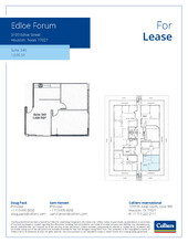 3100 Edloe St, Houston, TX for lease Floor Plan- Image 1 of 1