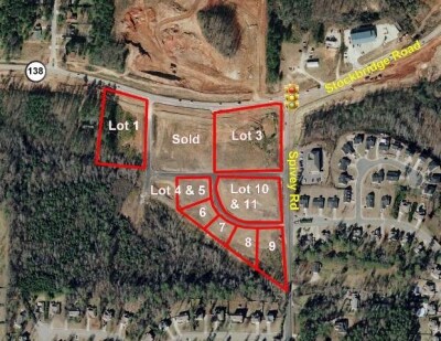 Hwy 138 & Spivey Rd, Stockbridge, GA for sale Primary Photo- Image 1 of 1