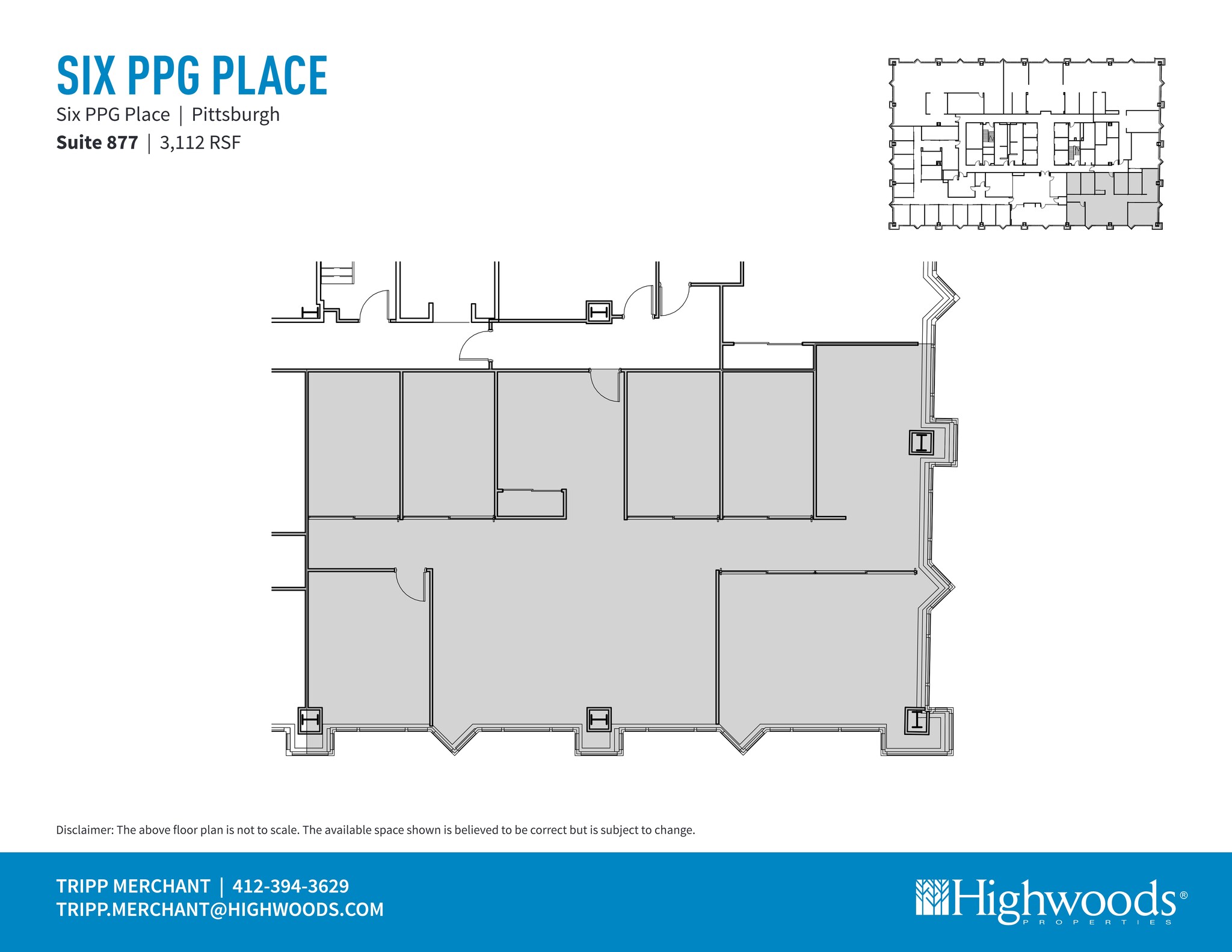 1 PPG Pl, Pittsburgh, PA for lease Site Plan- Image 1 of 1